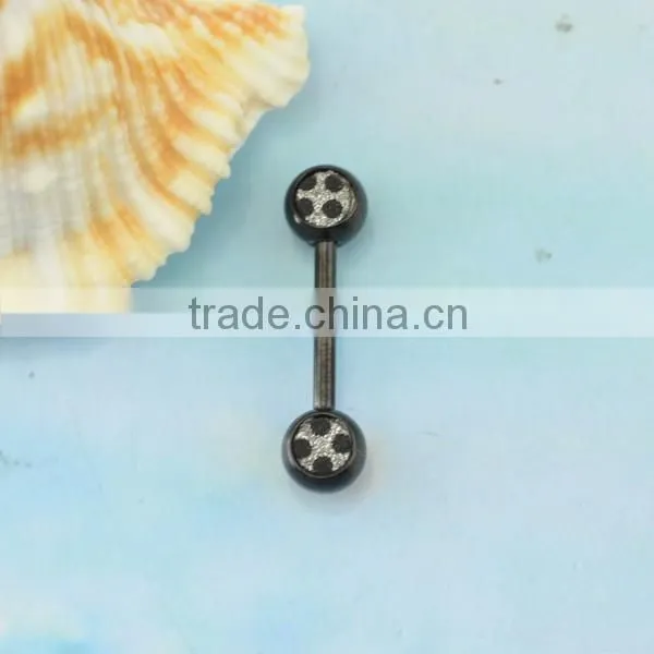 2015 Hot Straight-Bar Body Piercing Jewelry Custom Tongue Rings