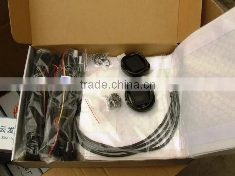 Train carbon fiber seat heater electric element