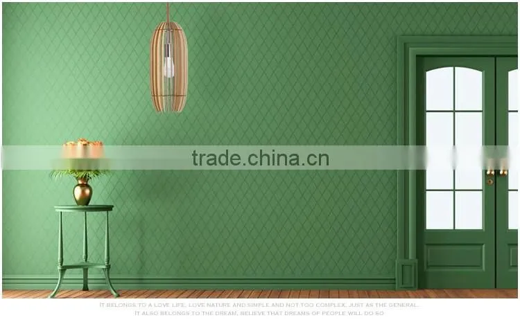 2016 New products China light supplier alibaba wholesale cute fancy wood pendant light JK-8005B-18 LED pendant Light