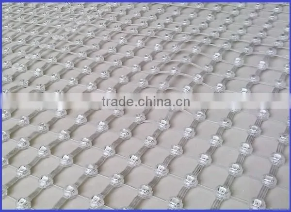 P30 Full color indoor/ outdoor Flexible LED Mesh Screen Display High Definitation