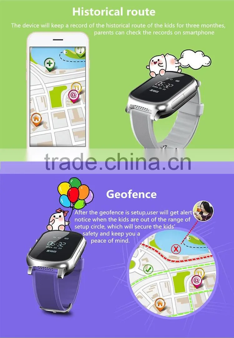 GPS WIFI LSB multimode positioning OLED screen Bluetooth 3.0 positioning watch