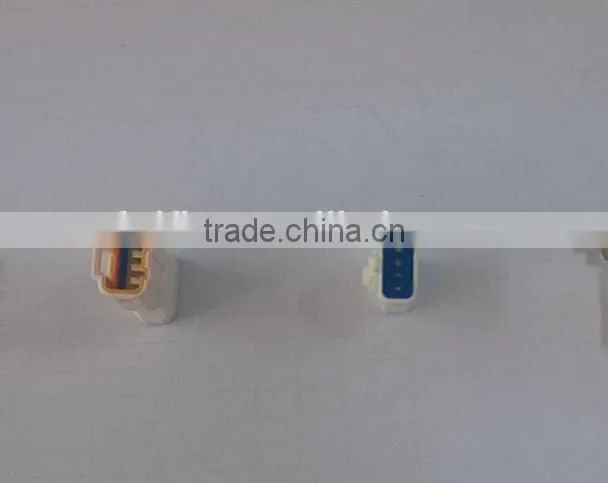 Waterproof electrical wire auto connector with 4pins