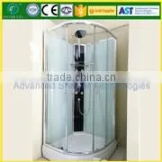 Bathroom computer controlled enclosed steam shower room