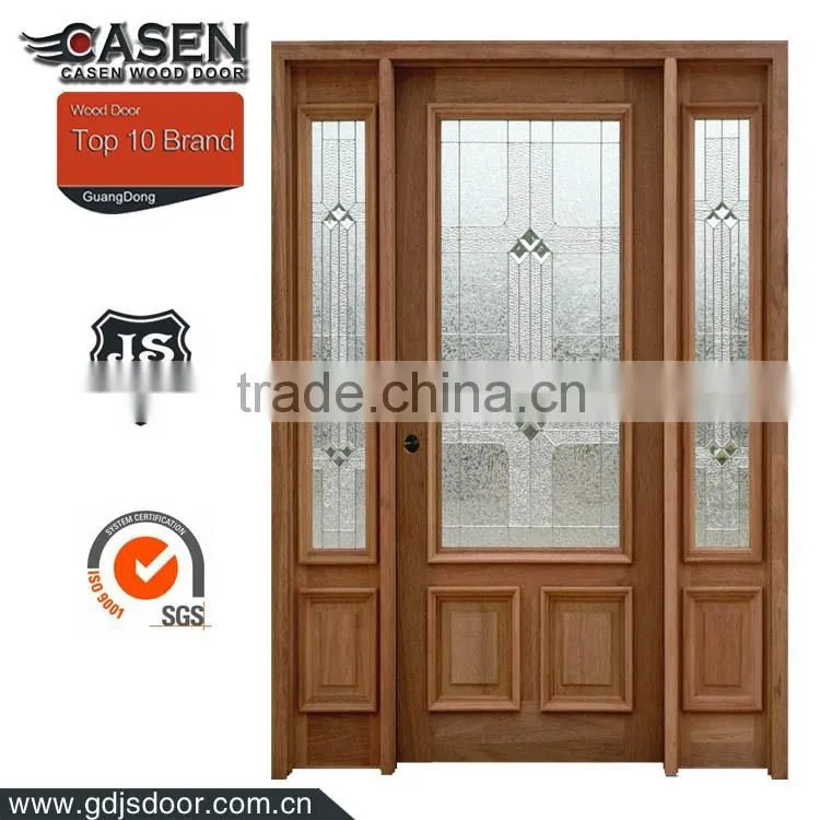 Wholesale superior quality exterior door solid wood
