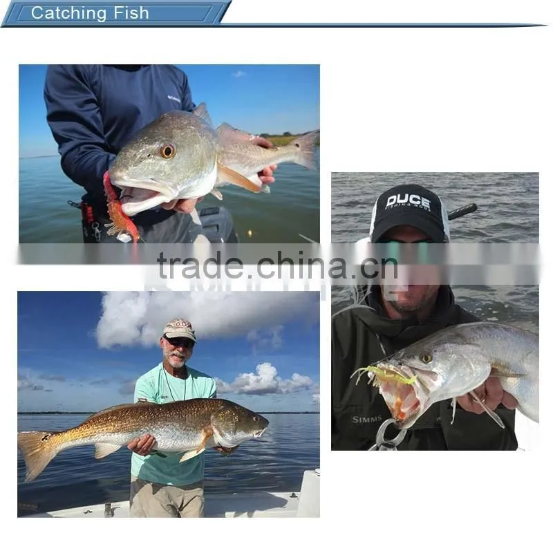 CHS007 2016 new design mould soft shrimp fishing lure power prawn bait