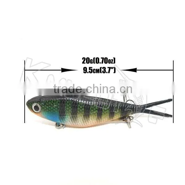 new fishing lure sinking plastic soft vibe hook lures , lead jig bait,metal jigging lure