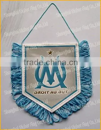 Custom material embroidery flag gift flag club flag