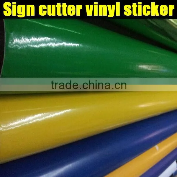 Sticker Green Cutting Car Decal Sticker PVC Self Adhesive Vinyl