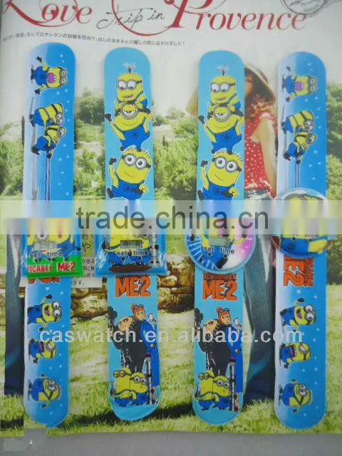 Cute DESPICABLE ME cartoon plastic watch