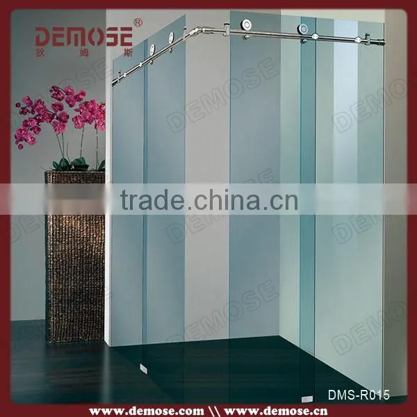 Stainless Steel Glass Shower Enclosure Kits Tempered