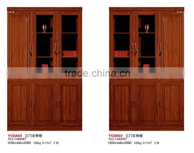 Chinese antique design wooden bookshelf