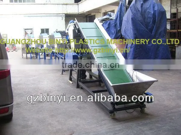 Scrap plastic recycling machine scrap / LCD computers TV screens recycling production line