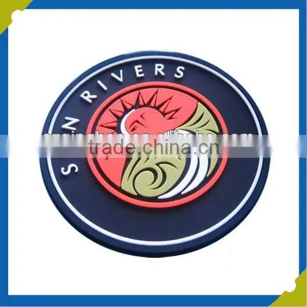 Customized Personalized Embossed PVC/Rubber Patches
