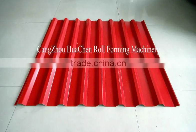 2016 Hot design Galvanized Roof & Wall Panel Cold Roll Forming Machine