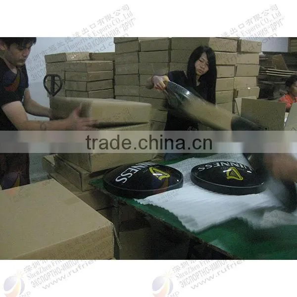 Custom Shaped 3D vacuum forming sign light box china manufacture