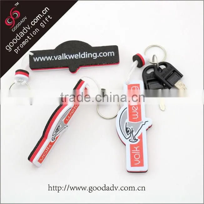 Promotional eco-friendly giveaways gift design your own keyring