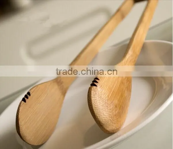 Natural Bamboo Tongs For Food
