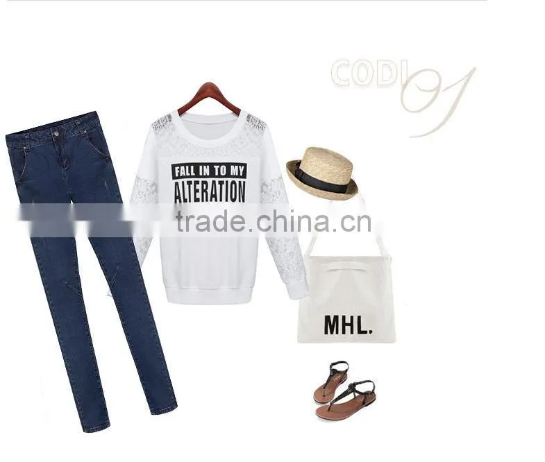 New 98% cotton and 2% Skinny Scratch Spandex Denim Jeans For Ladies