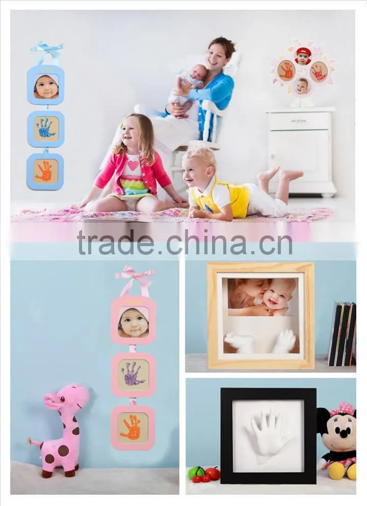 Wholesale personalised baby gifts baby foot casting kit