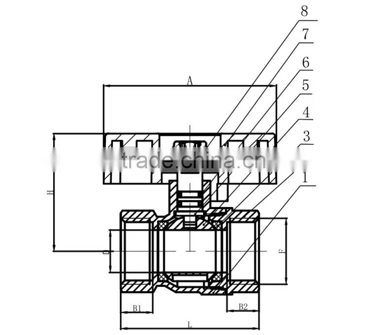 Made in china API 3-way diverter valve for oilfield