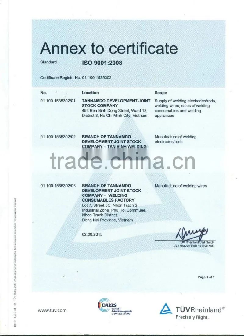 GOOD QUALITY WELDING ELECTRODE E7018 - MANUFACTURER