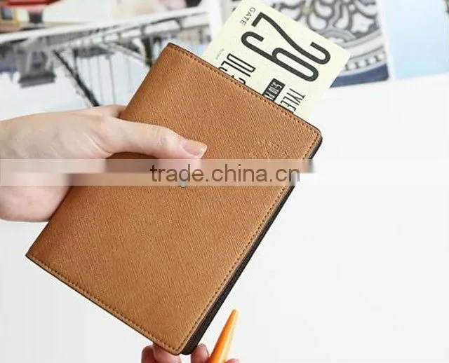 2013 Newly genuine leather passport holder
