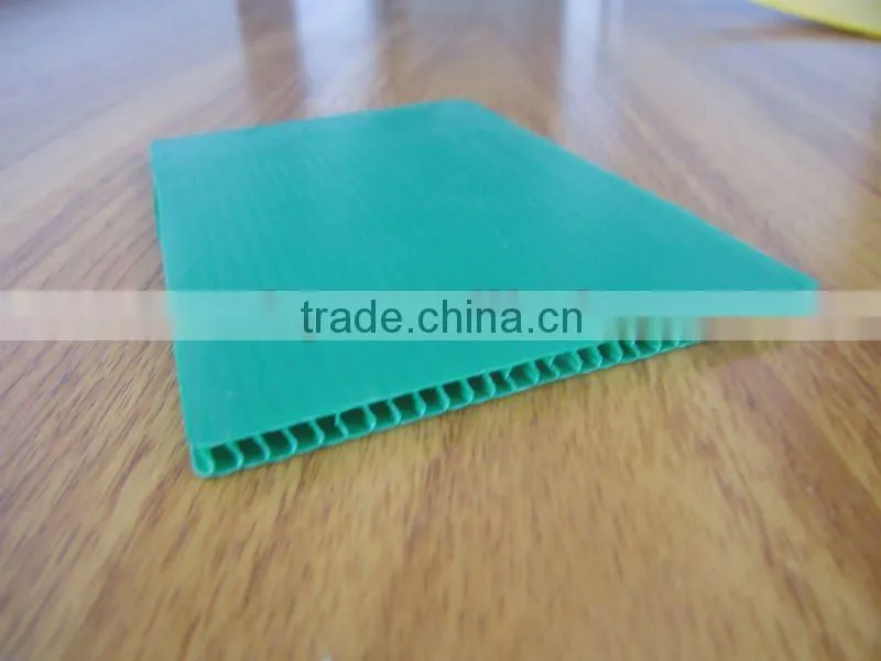 different color PP Twin Wall Sheet