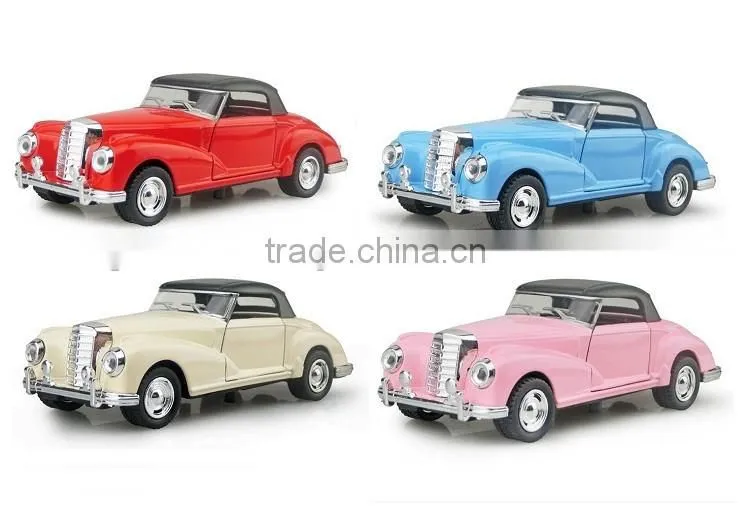 Retro Mini Vehicle Model Car toy with music & Light