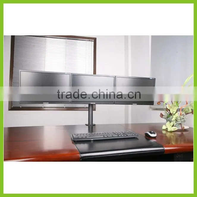 CURVE-T Desktop LCD Mount for Triple Monitors