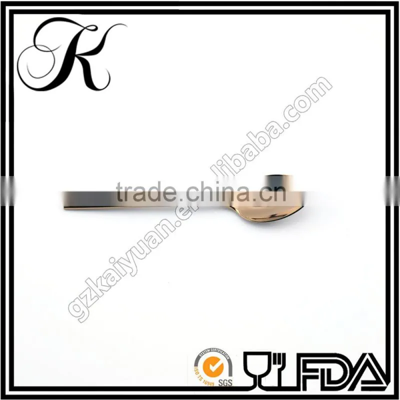 Cutlery gold plated,rose gold tableware,gold flatware