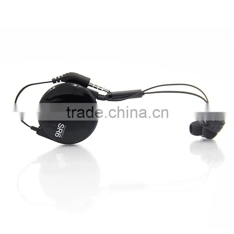 Durable In Use earphones Best In ear SR6 earbuds Top selling SR6 earphones