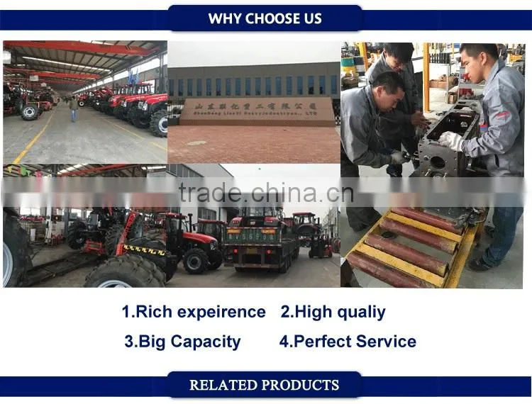 Multifunction 4x4 Tractor 1254 125HP cheap tractor machine price list