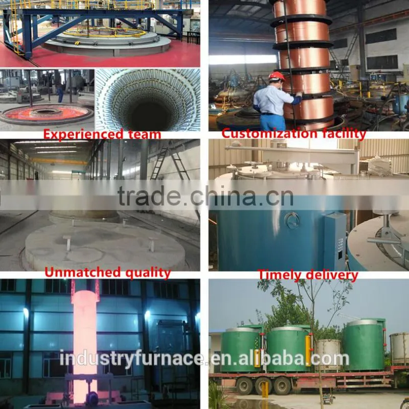 Pit type electric vacuum heat treatment furnace for sale/heat treatment electric furnace