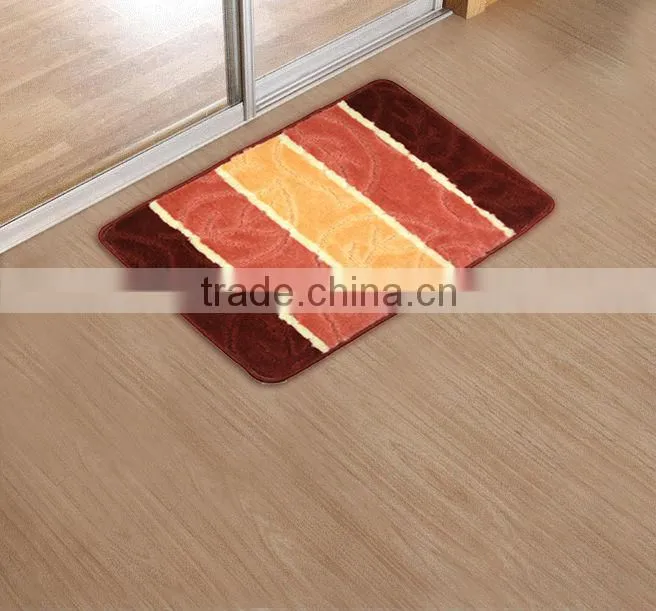 new design flower shape door mat
