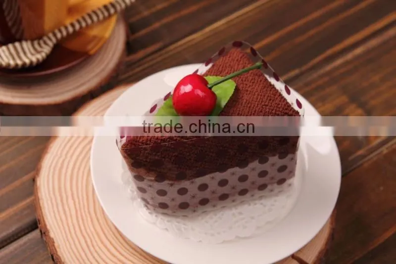 Wholesale Soft Cotton Lovely Tiramisu Cake Towels Party Gifts wedding favors towel