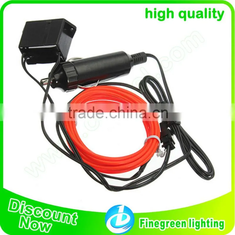 electroluminescent cables,2015 finegreen lighting best selling 2.3mm el cables