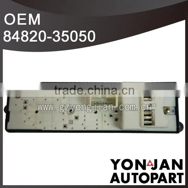Master switch assy, power window regulator OEM 84820-35050