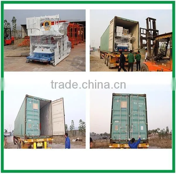 WT10-15 Hollow Movable Concrete Block Making Machine price for sale