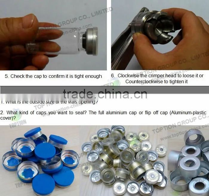 Hot Sale Aluminum-plastic Cover Cap Crimper
