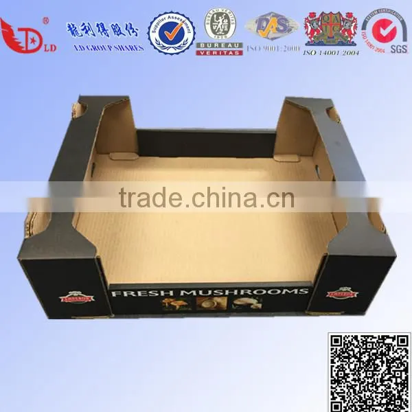 Corrugated Flat Folding Lid Fruit Delivery Carton Box