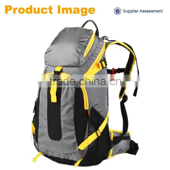 China supplier polyester new design camping backpack,fashion outdoor men backpack bag