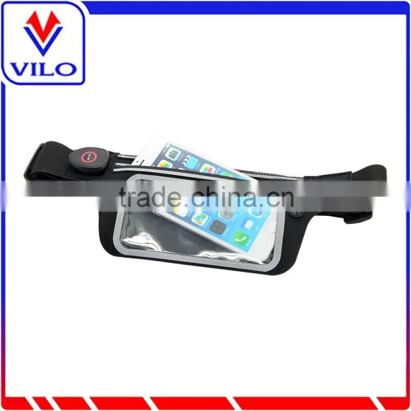 LED water resistant outdoor elastic running belt
