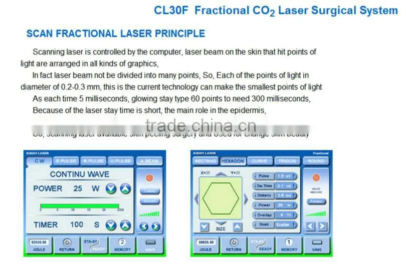 Fractional CO2 Laser Beauty Laser