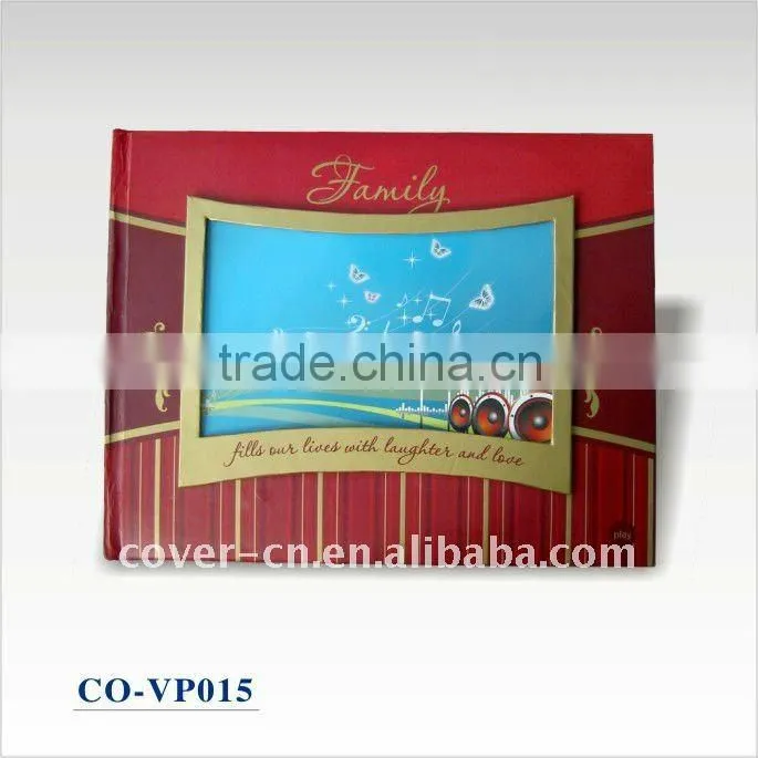 musical decoration sound recordable photo frame