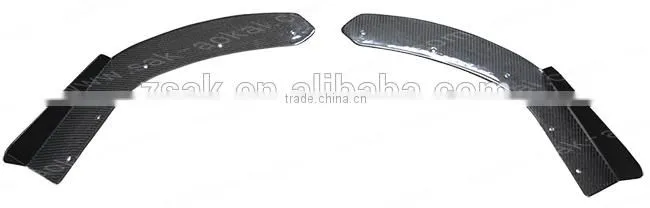 Canard Wing C style carbon fiber lip splitter fit to all cars