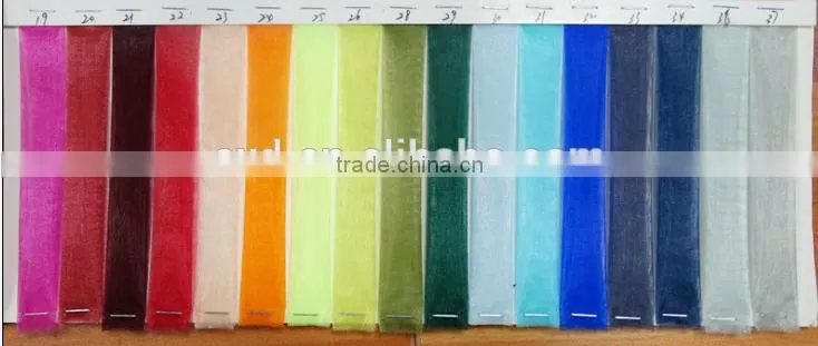 gold custom pure silk organza bags/pouch for necklace
