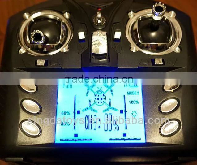 2.4G 4 Channel With 3-axis gyro RC ufo wl toys