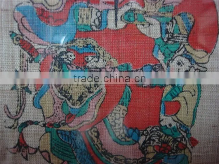 Yes'M autumn new year paintings made of grass cloth