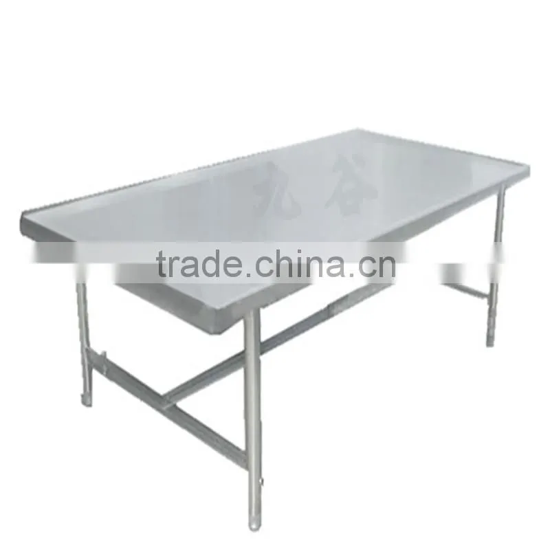 wholesale stainless steel dining table for restaurant