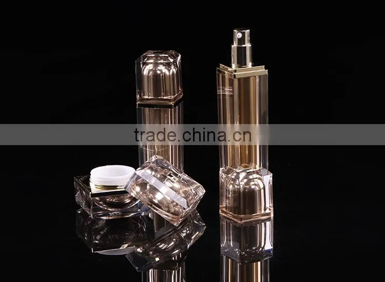 Hot sale SGS Acrylic Small Luxury wholesale cosmetic compact containers